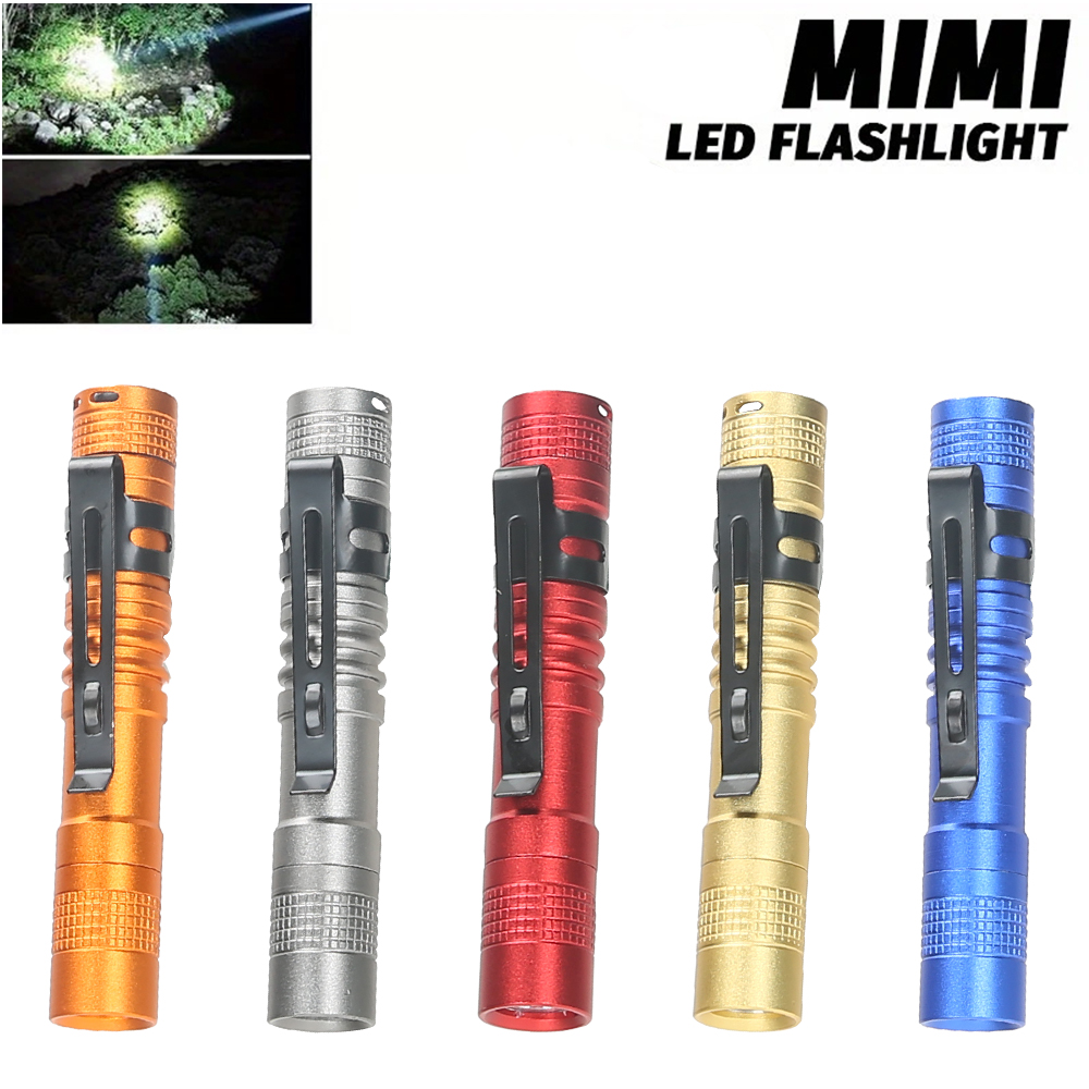 Outdoor Camping Accessories - Mini bolígrafo de luz LED portátil