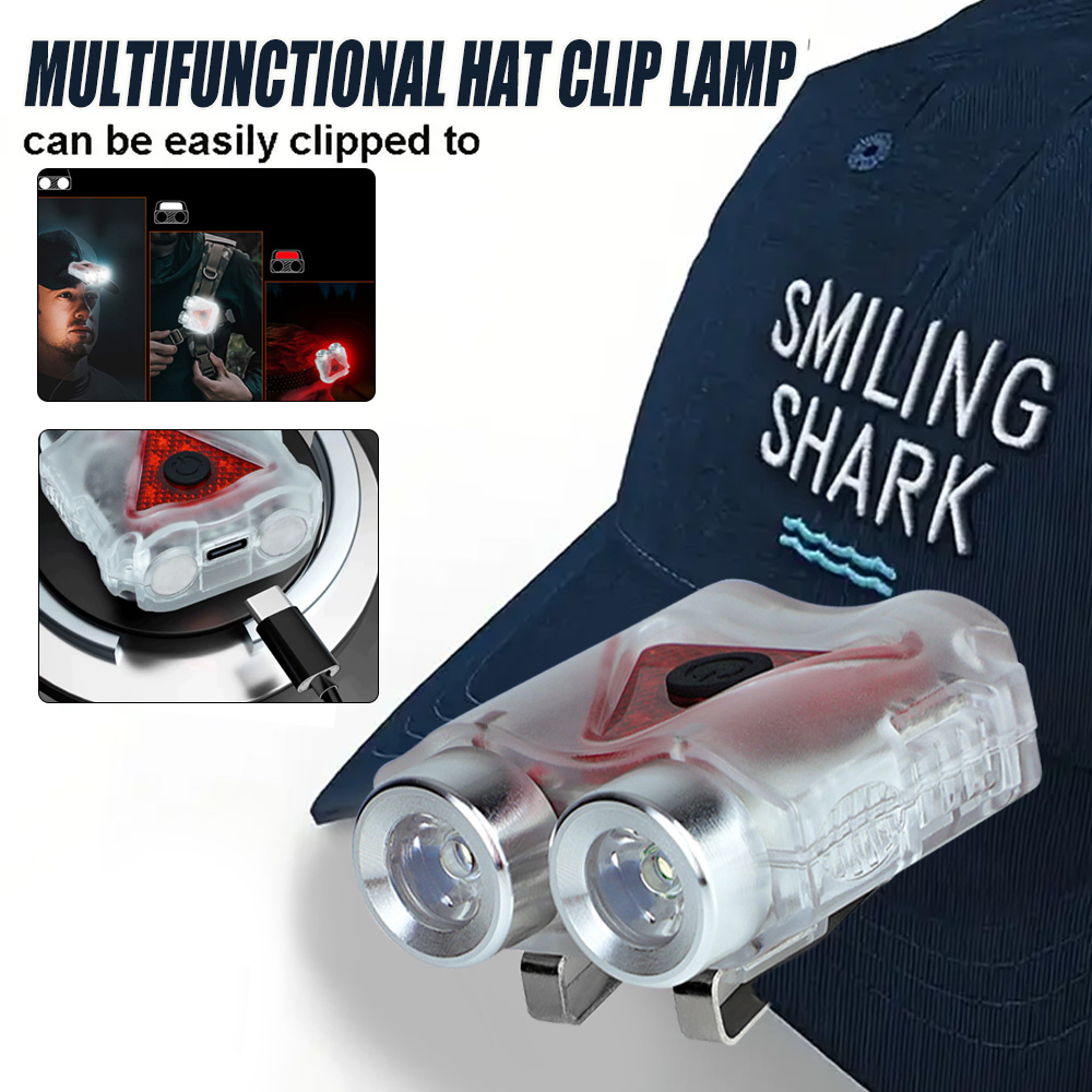 Headlamp - Linterna frontal Led manos libres recargable,