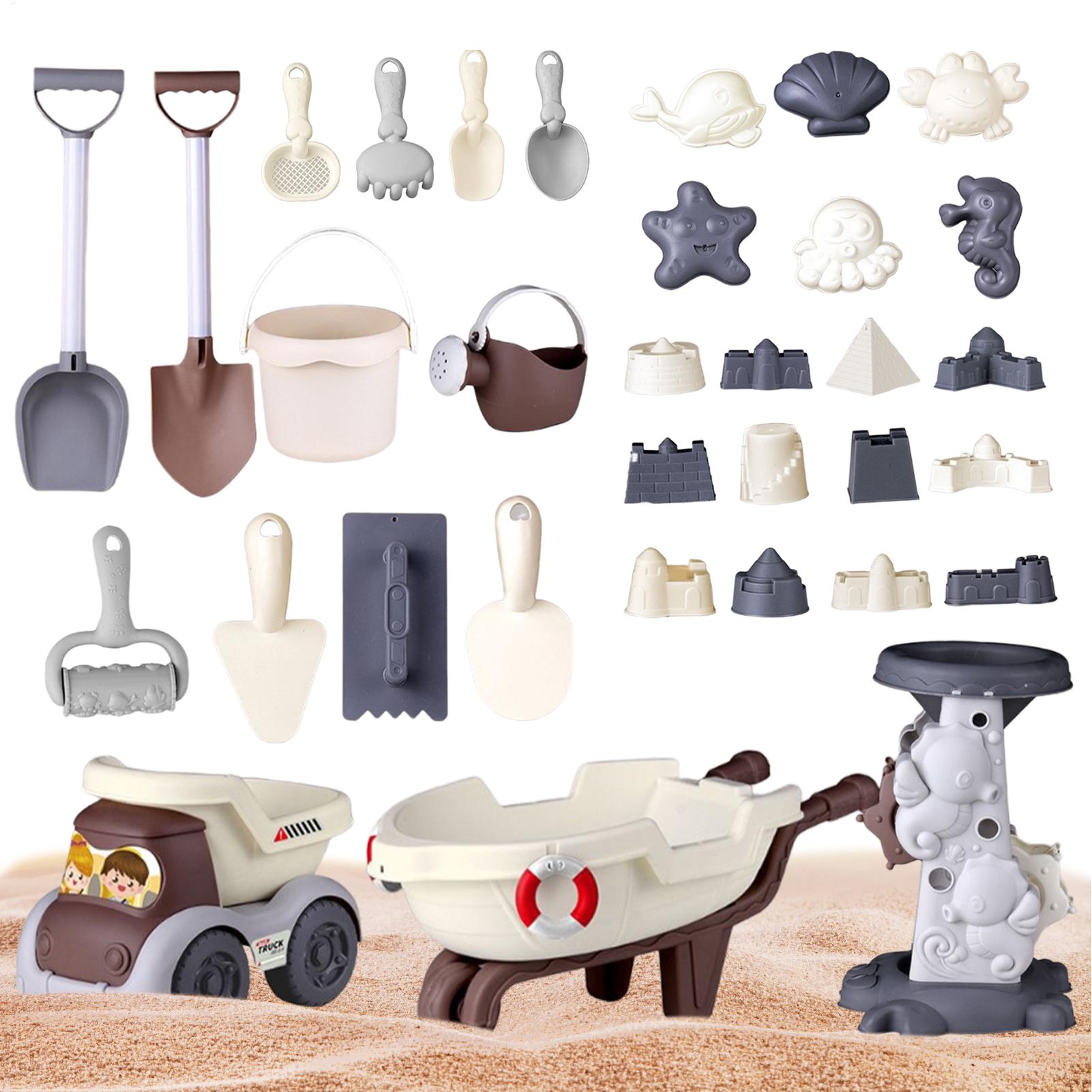 Outdoor Camping Kids Activities - Juguetes de arena para playa, caja