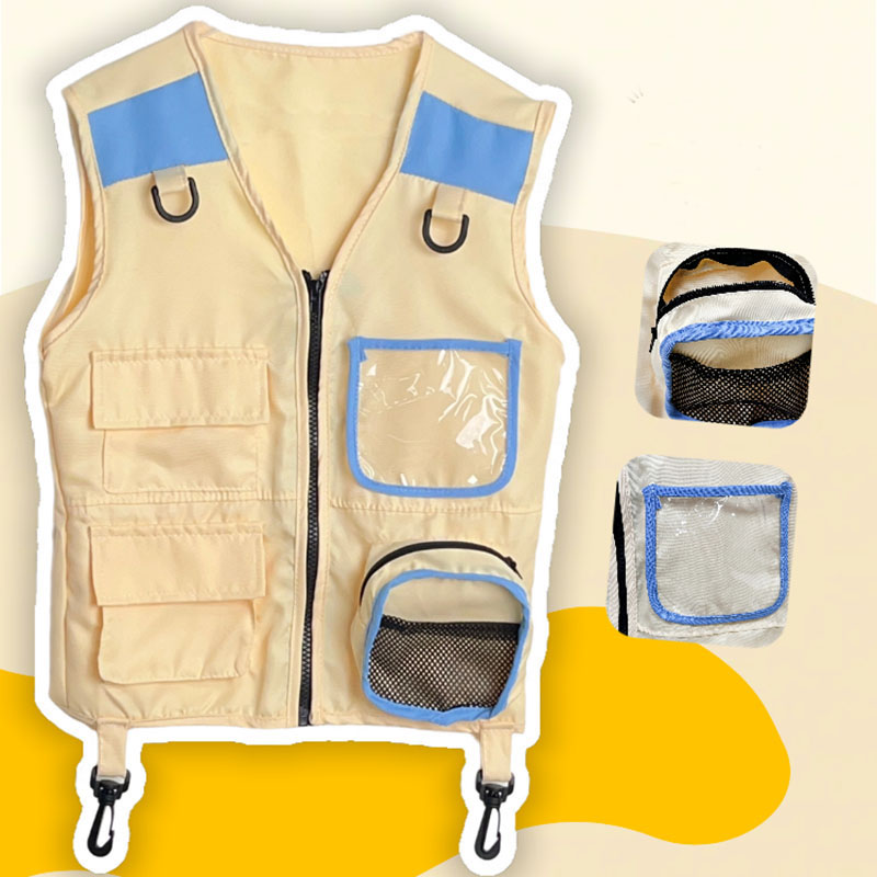Outdoor Camping Kids Activities - Chaleco de explorador para niños, juego