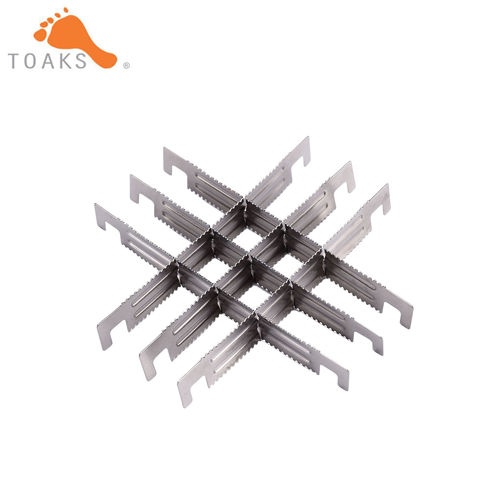 Outdoor Camping Wood Stove - Hornillo de madera de titanio para