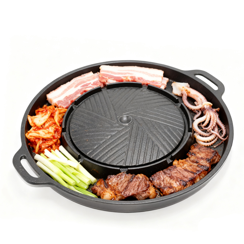 Outdoor Camping Cooking Set - KOSUN Sartén para parrilla de barbacoa
