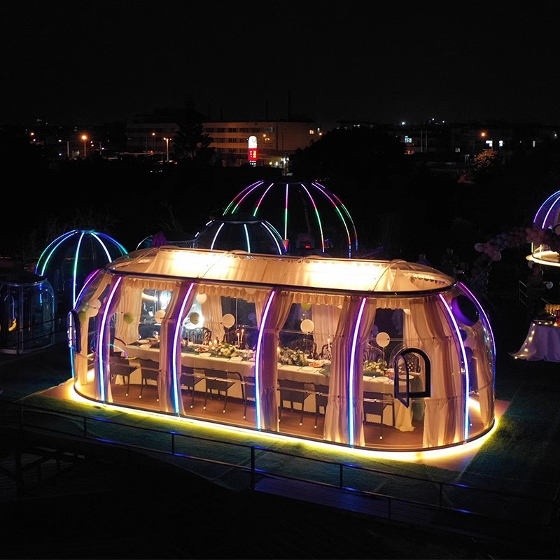 Outdoor Camping And Glamping - Carpa Domo Transparente para Exteriores con