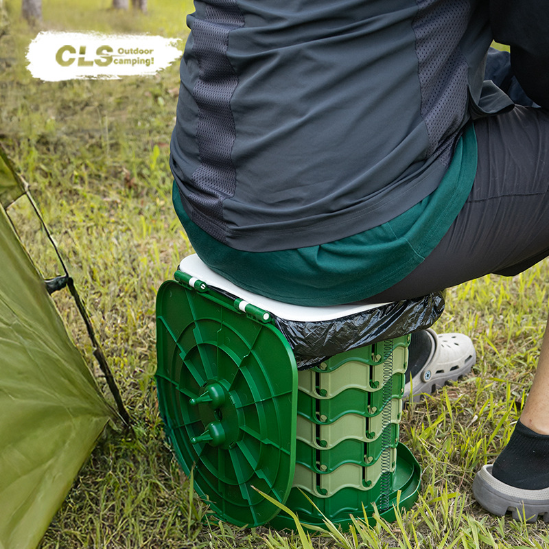 Outdoor Camping Toilet - Inodoro Portátil para Exteriores, Lavable, para