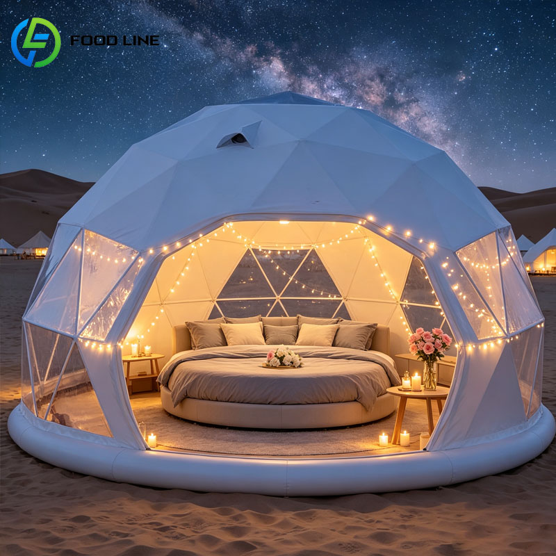Outdoor Camping And Glamping - Casa de Glamping Prefabricada, Domo Geodésico,