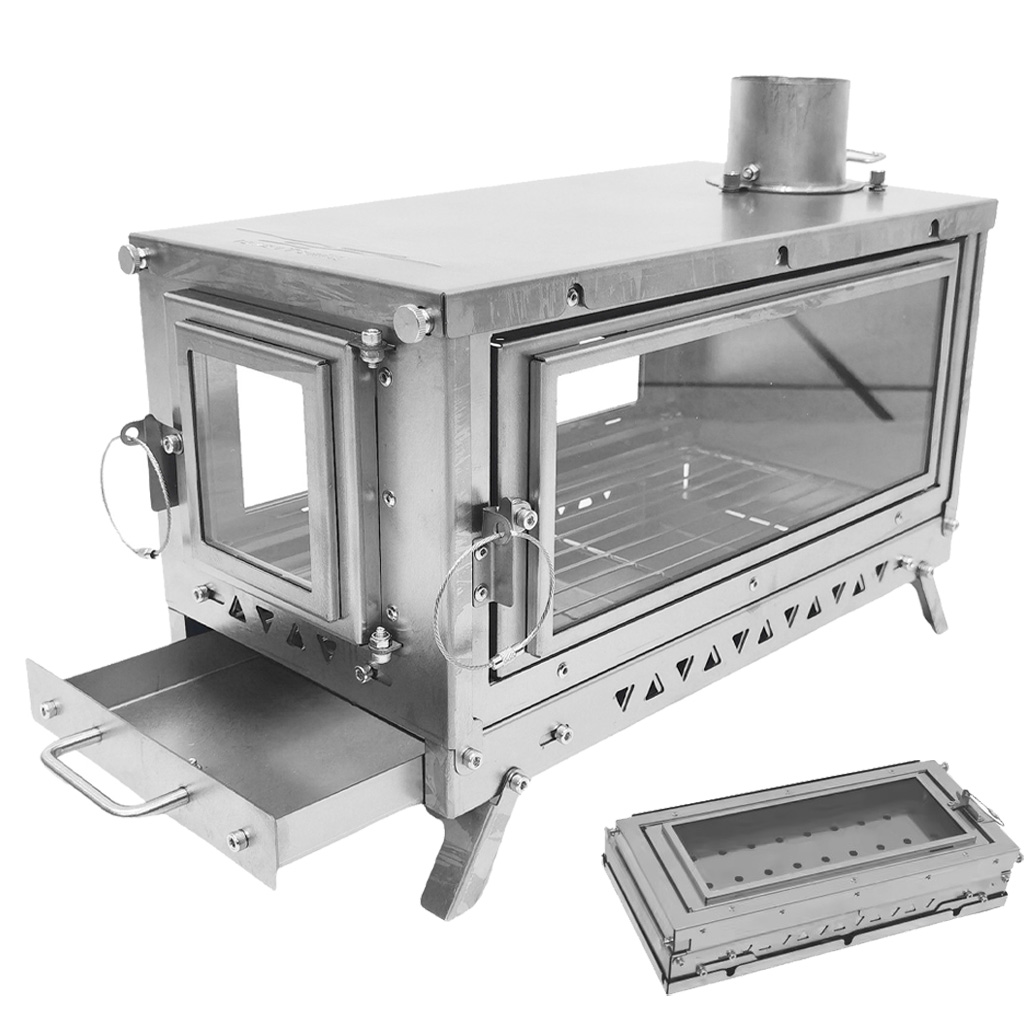 Outdoor Camping Wood Stove - Estufa de tienda de campaña DANCHEL