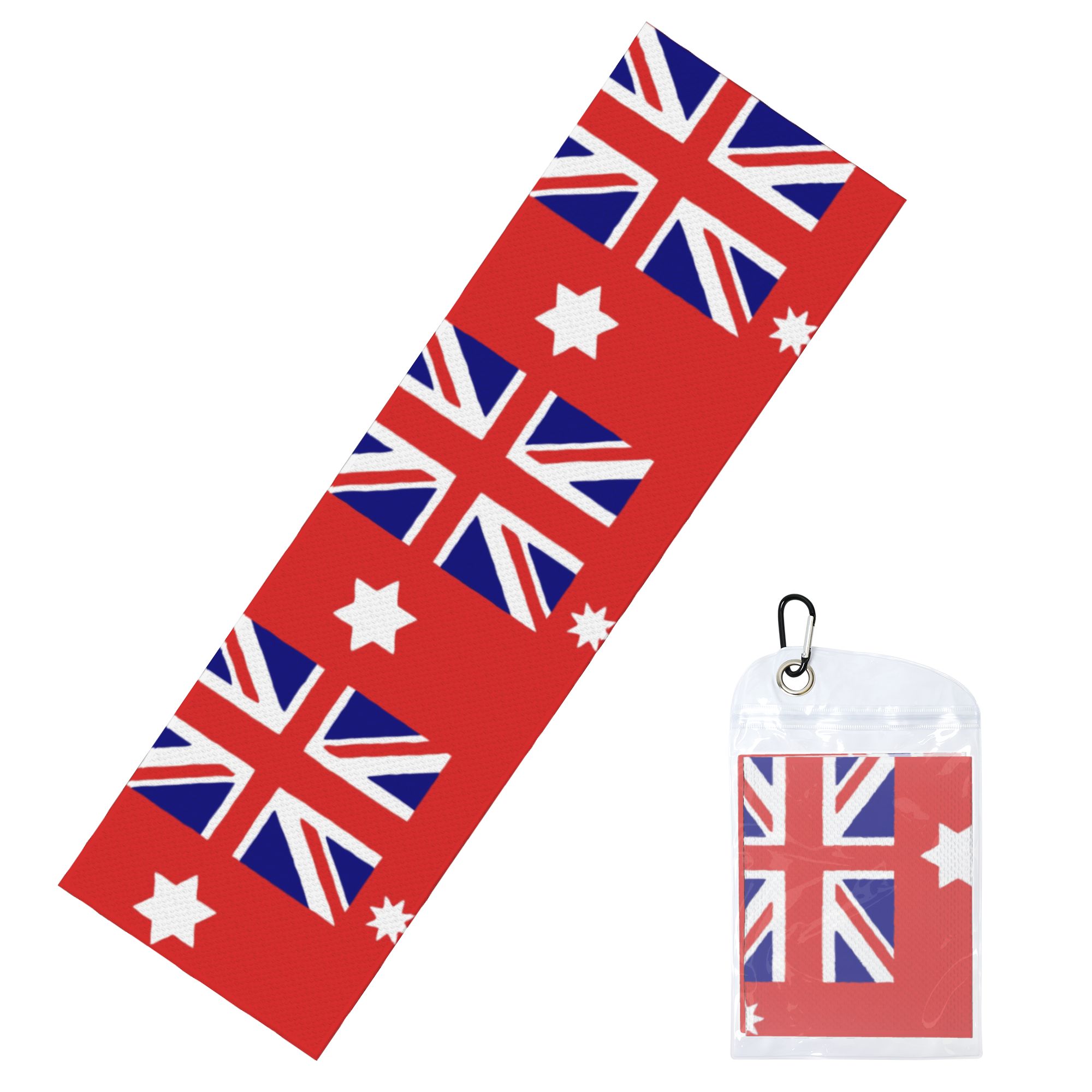 Outdoor Camping Australia - Toalla refrescante con la bandera de