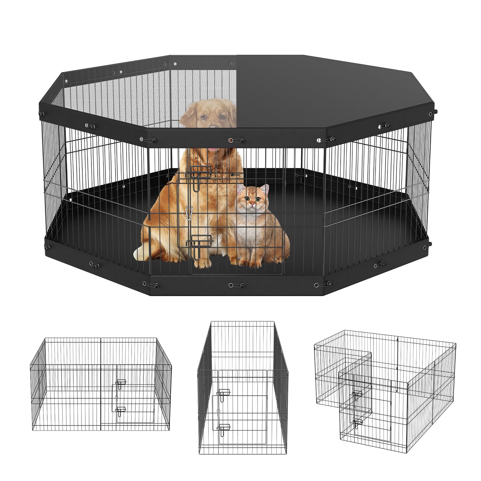 Outdoor Camping Dog Fence - Corral para Perros, Corral de Ejercicio