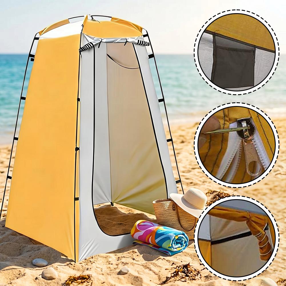 Outdoor Camping Toilet Tent - Carpa de Ducha Portátil de Doble