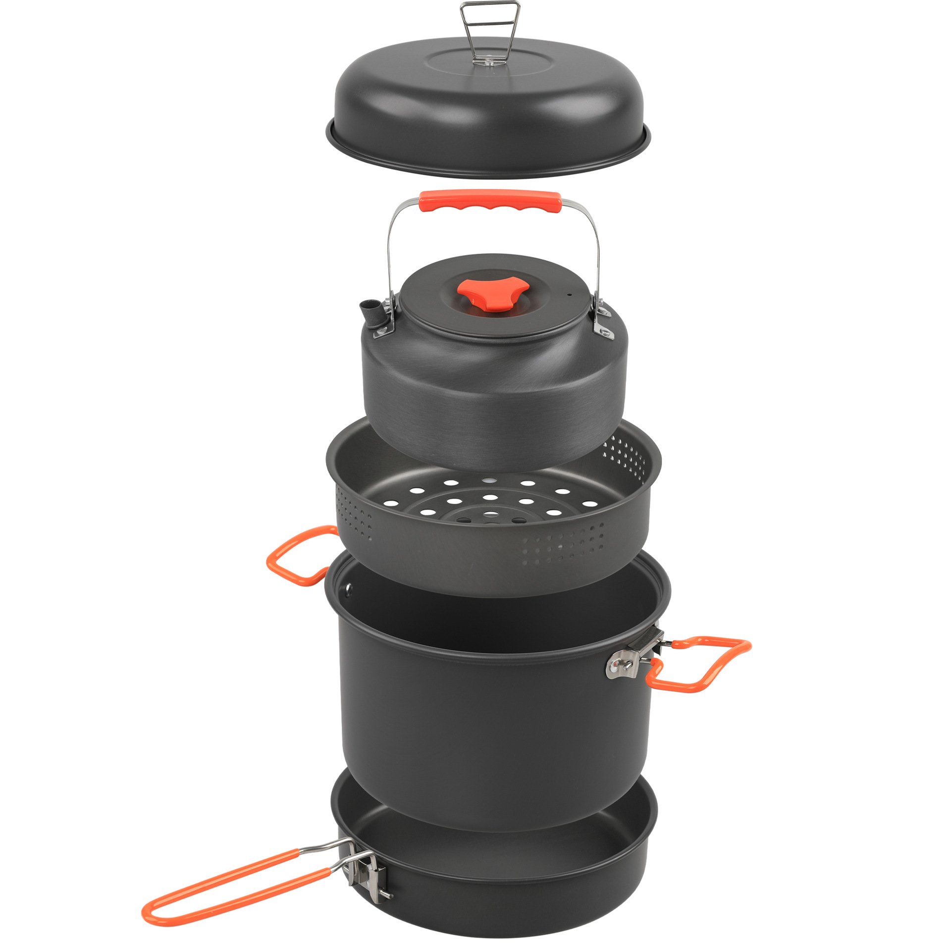 Outdoor Camping Cooking Set - Juego de utensilios de cocina al