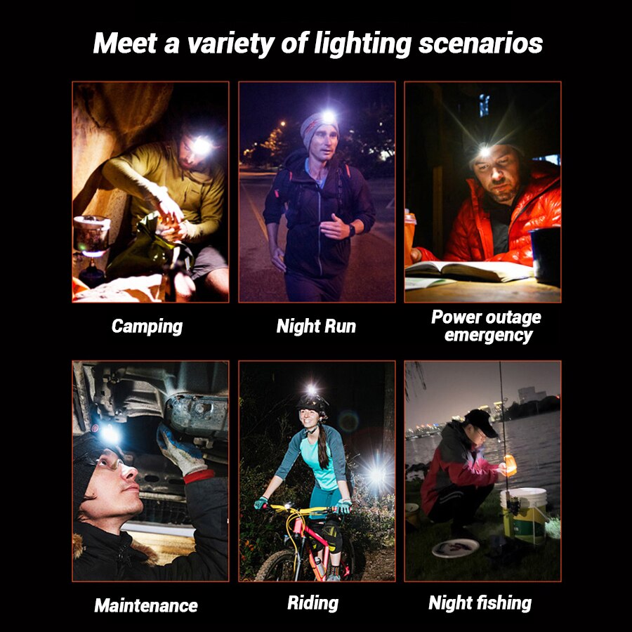 Linterna frontal Led manos lib - Headlamp reseña y precio