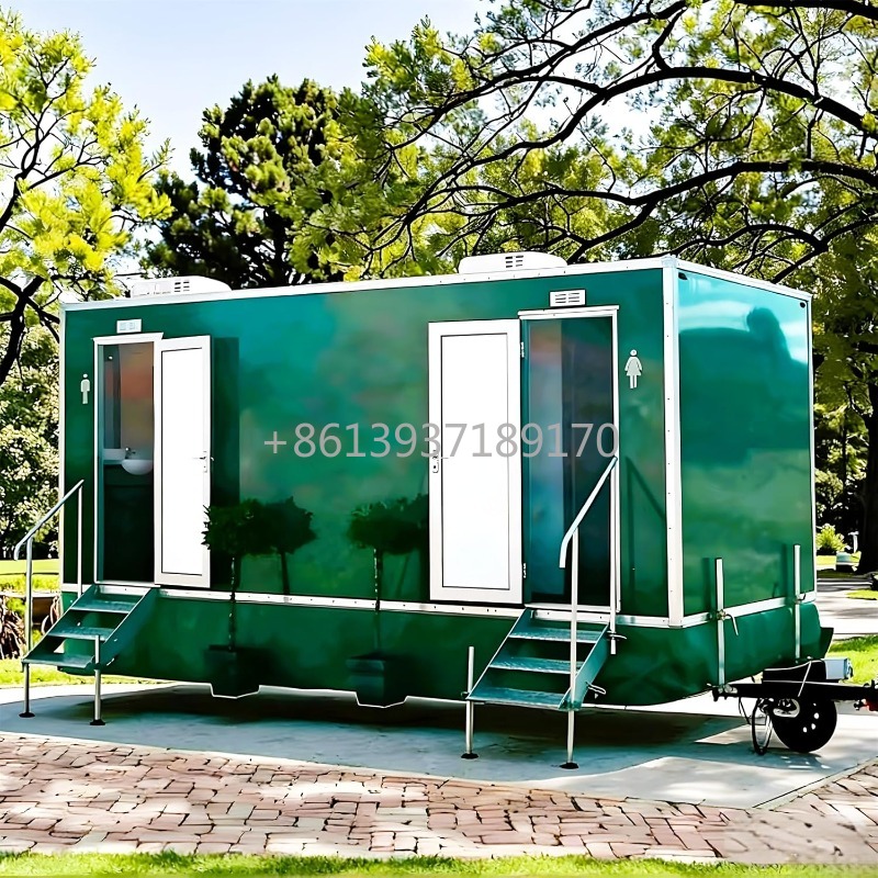 Remolque de Baño Móvil con Lav - Outdoor Camping Toilet reseña y precio