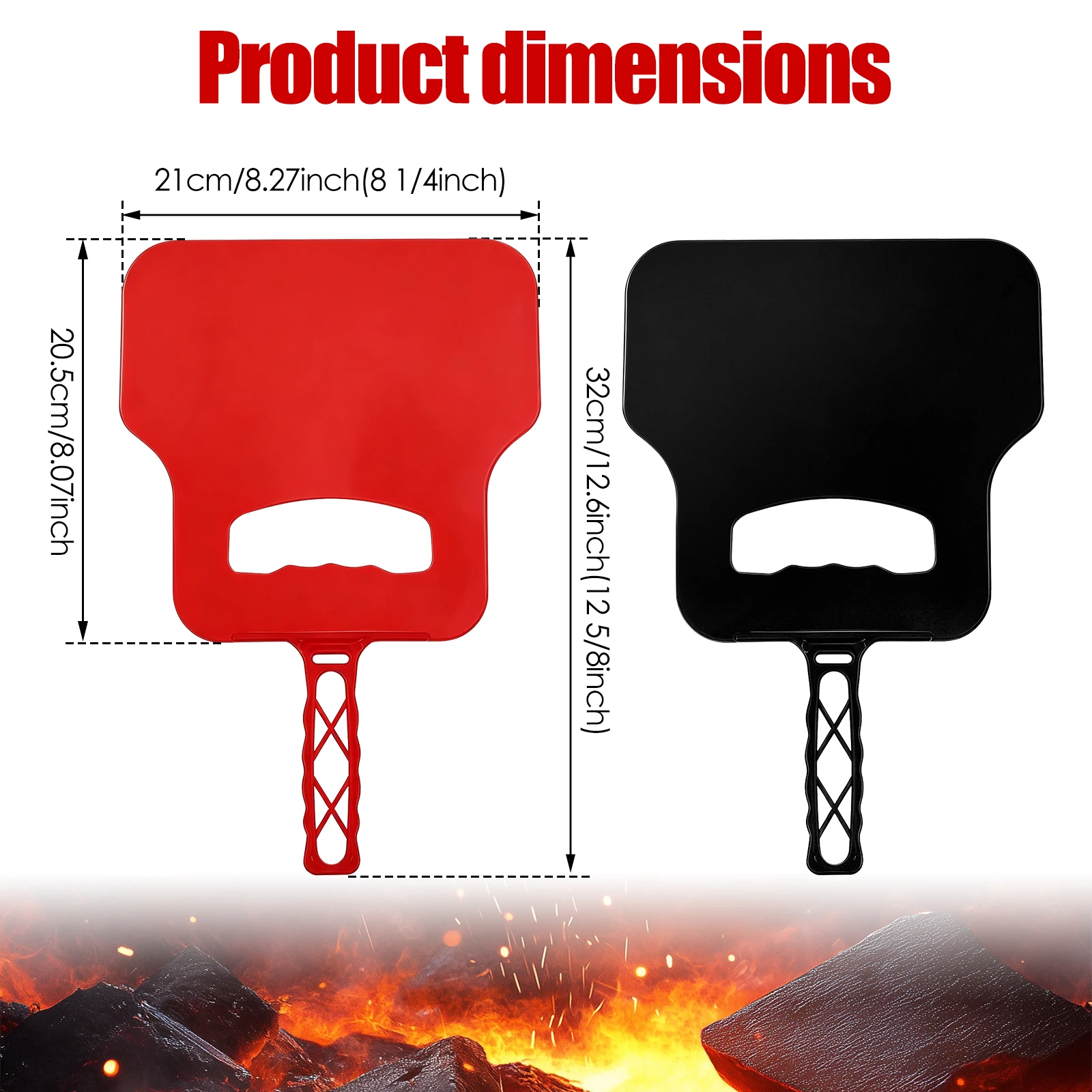 Ventilador Manual de Plástico, - Outdoor Camping Cooking Set reseña y precio