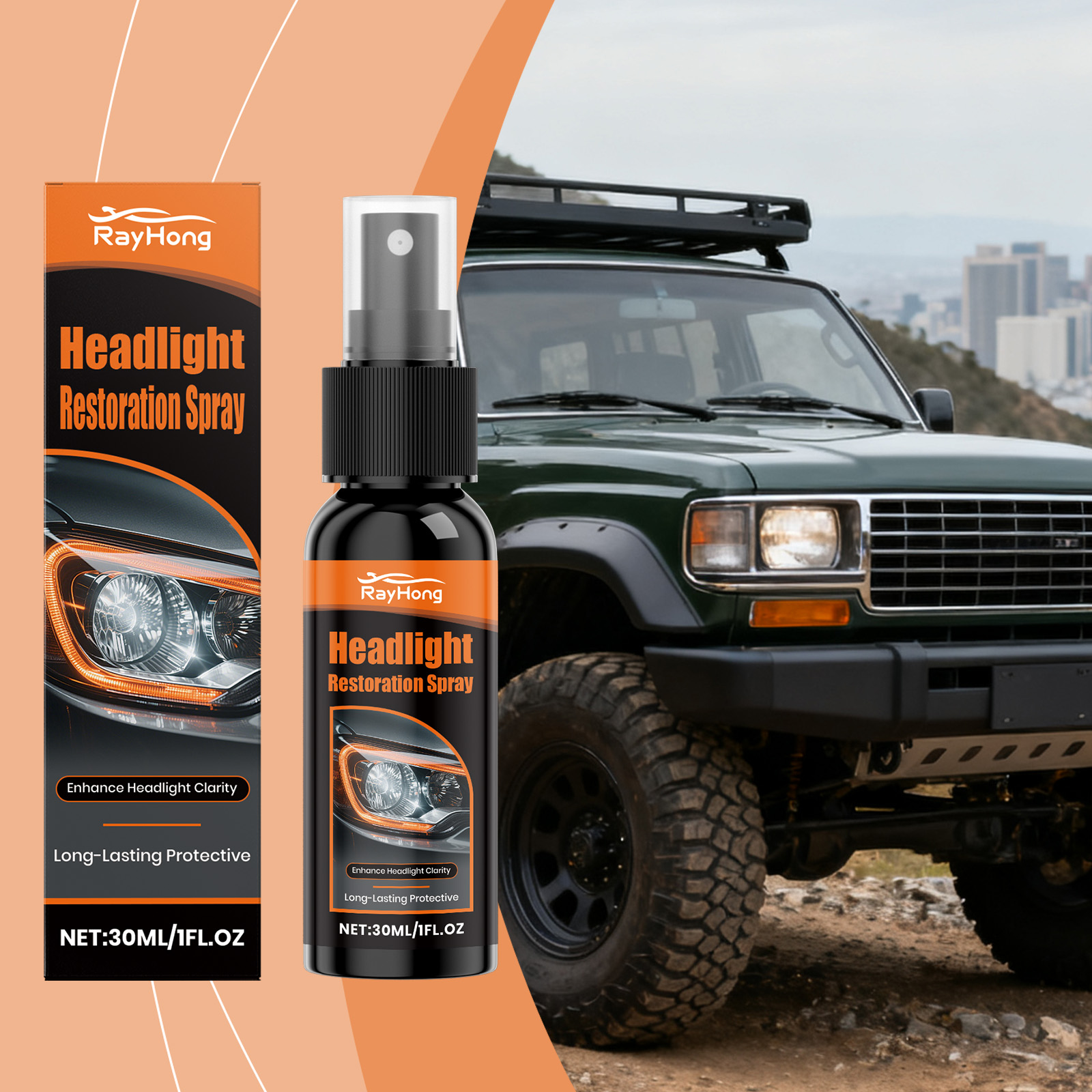 Spray Restaurador de Faros de  - Headlamp reseña y precio