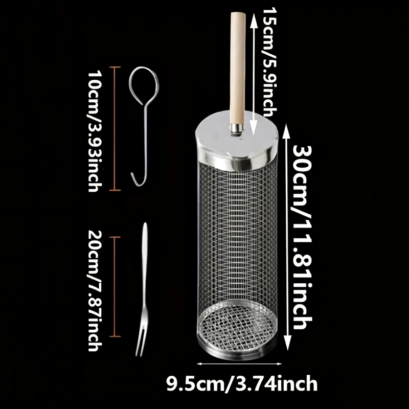 Juego de Cestas Redondas de Ac - Outdoor Camping Cooking Set reseña y precio