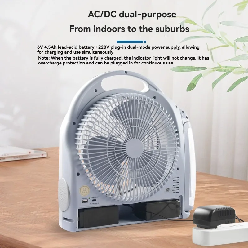 Ventilador Eléctrico Portátil  - Outdoor Camping Table reseña y precio