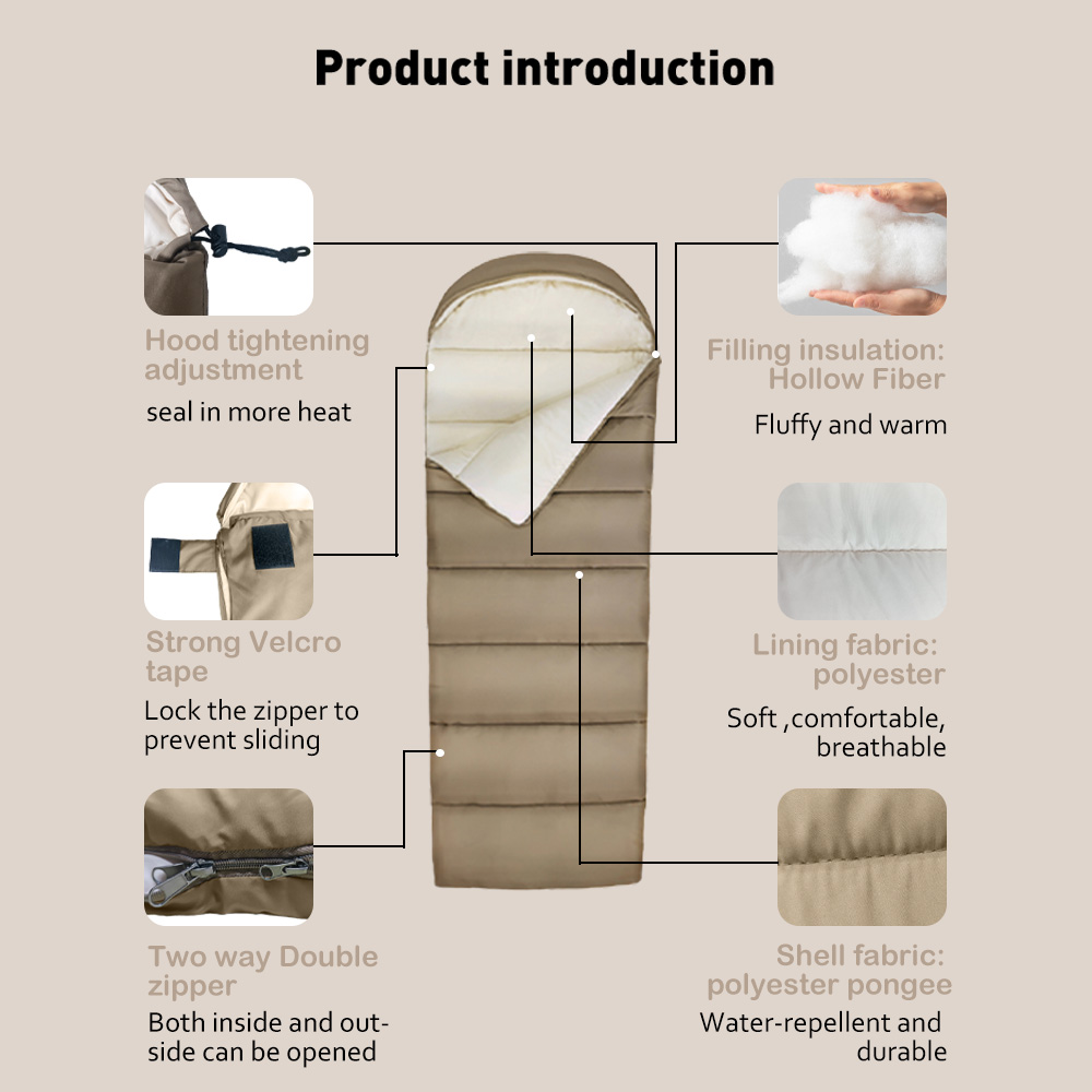 Saco de Dormir Impermeable y L - Outdoor Camping Kids Activities reseña y precio