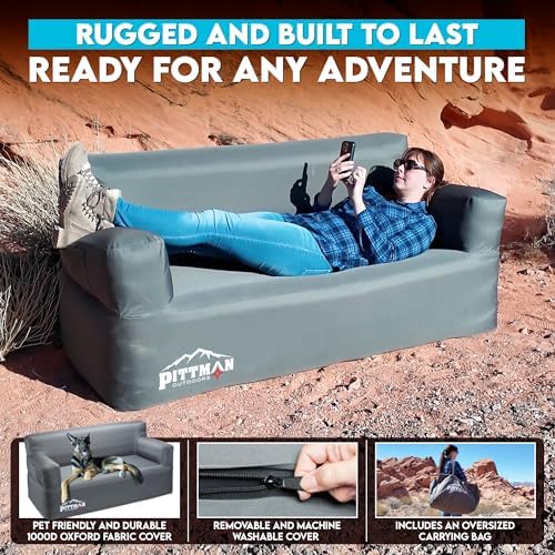 Pittman - Sofá Inflable con Bo - Outdoor Camping And Glamping reseña y precio