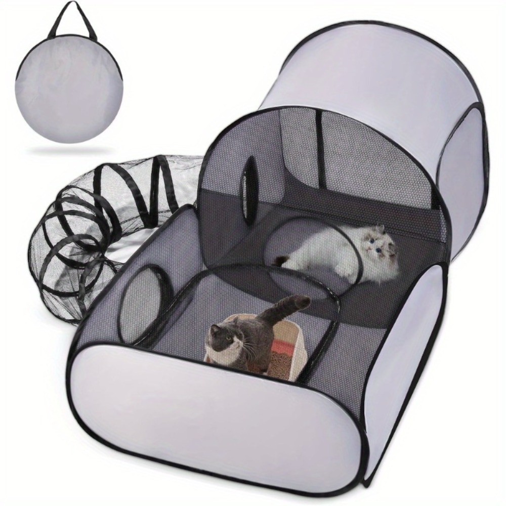 Casa Plegable para Gatos con T - Outdoor Camping Dog Fence reseña y precio