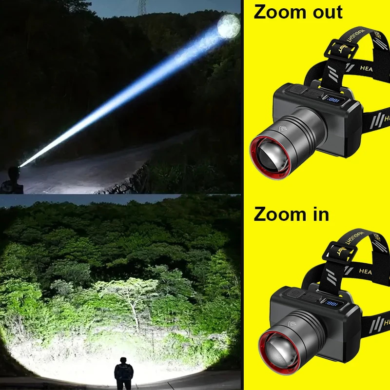 Linterna Frontal LED Recargabl - Headlamp reseña y precio