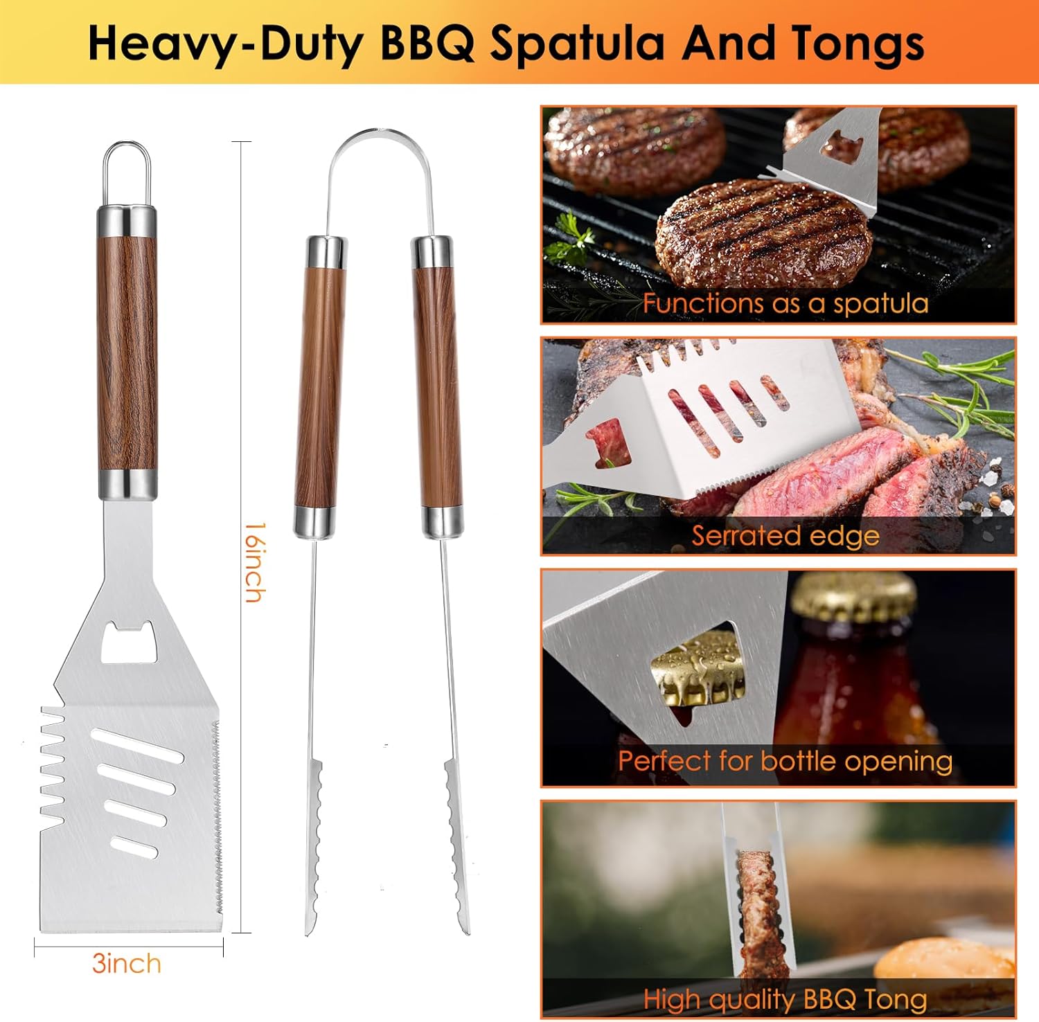 Juego de 34 Utensilios para As - Outdoor Camping Utensils reseña y precio
