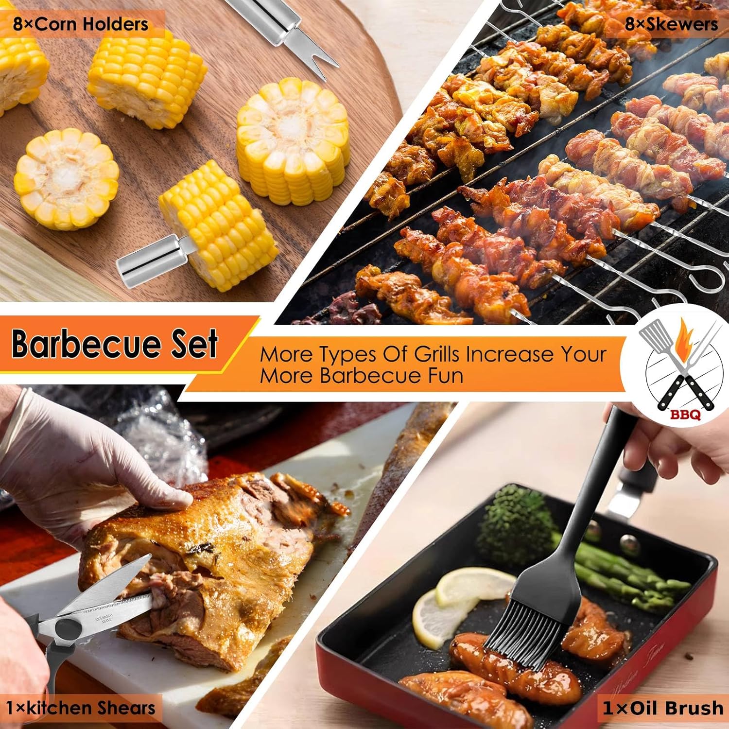 Juego de 34 Utensilios para As - Outdoor Camping Utensils reseña y precio