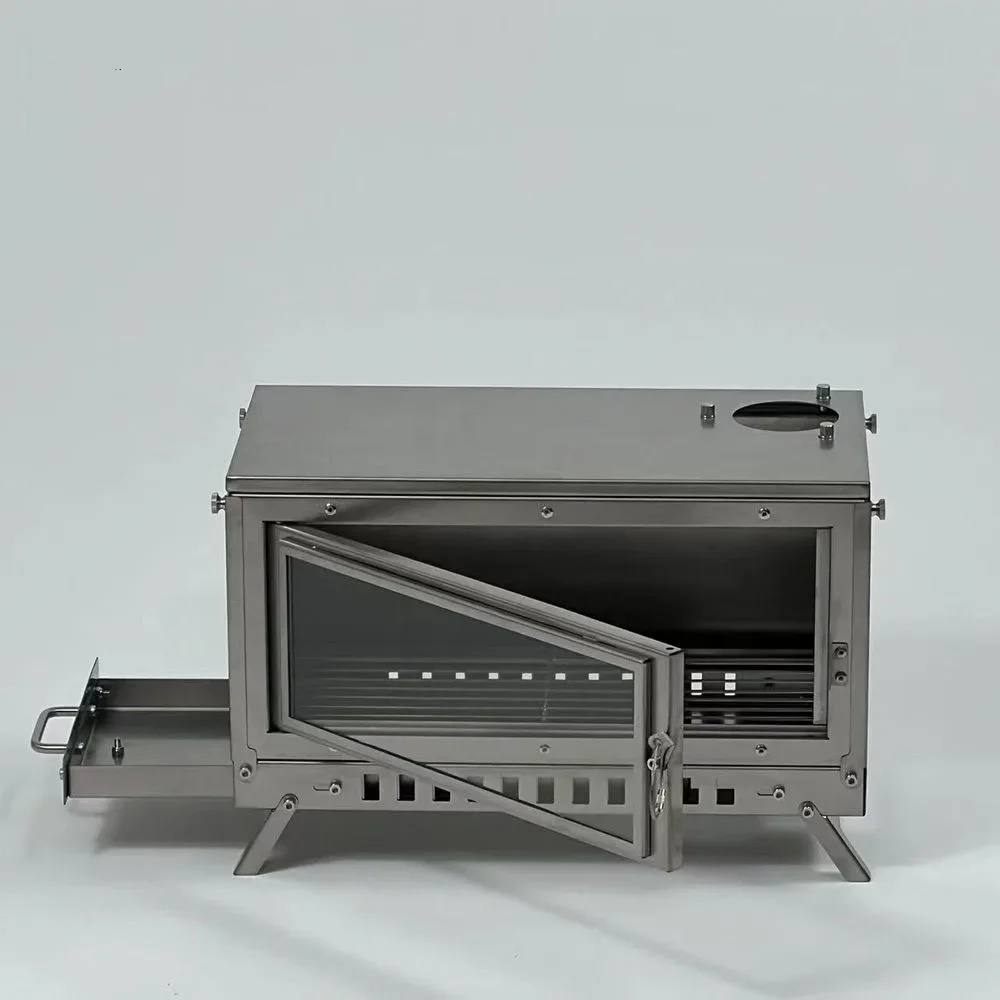 Estufa de leña, estufa de tien - Outdoor Camping Wood Stove reseña y precio