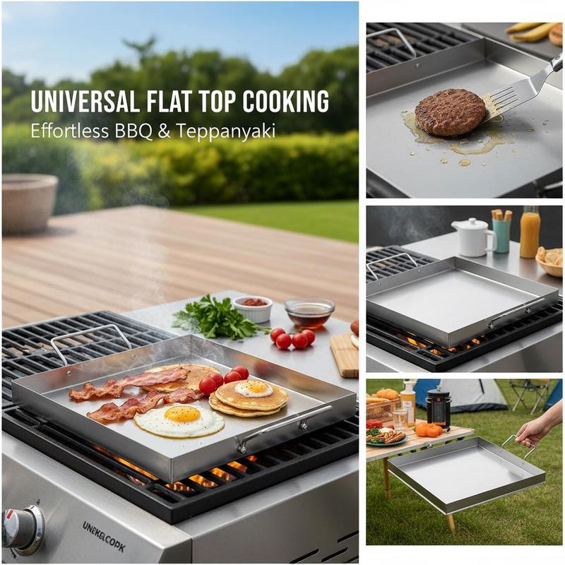 Plancha universal de superfici - Outdoor Camping Cooking Set reseña y precio