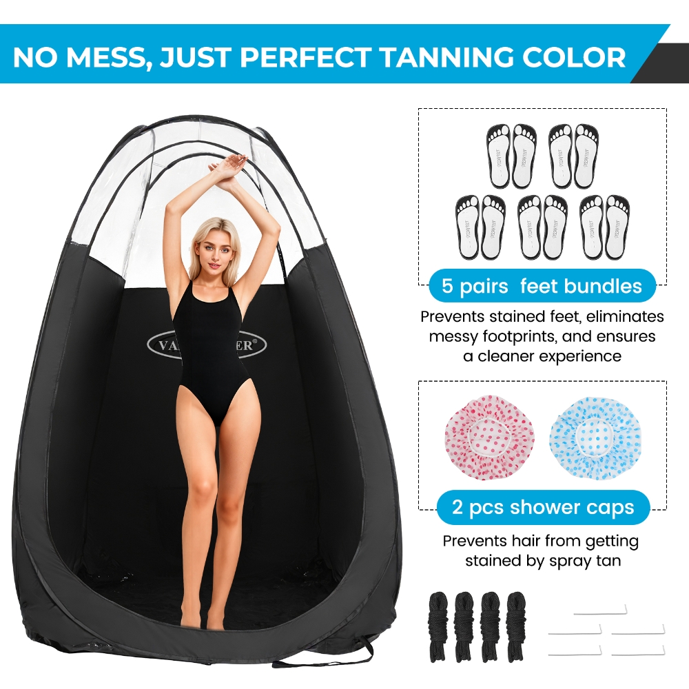 Carpa Negra Portátil para Bron - Outdoor Camping Toilet Tent reseña y precio