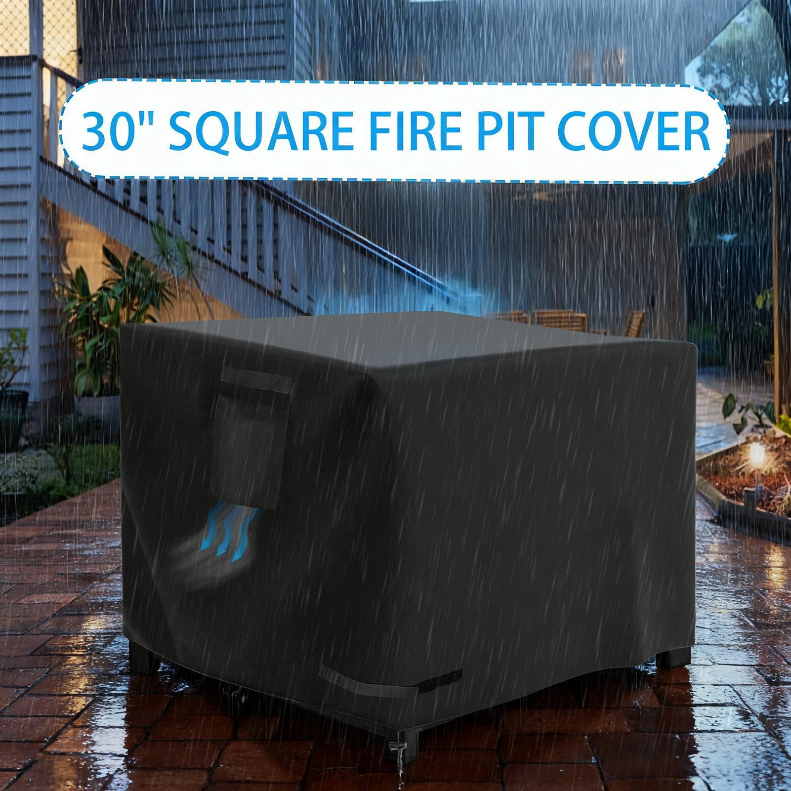 Cubierta para fogones al aire  - Outdoor Camping Fire Pit reseña y precio