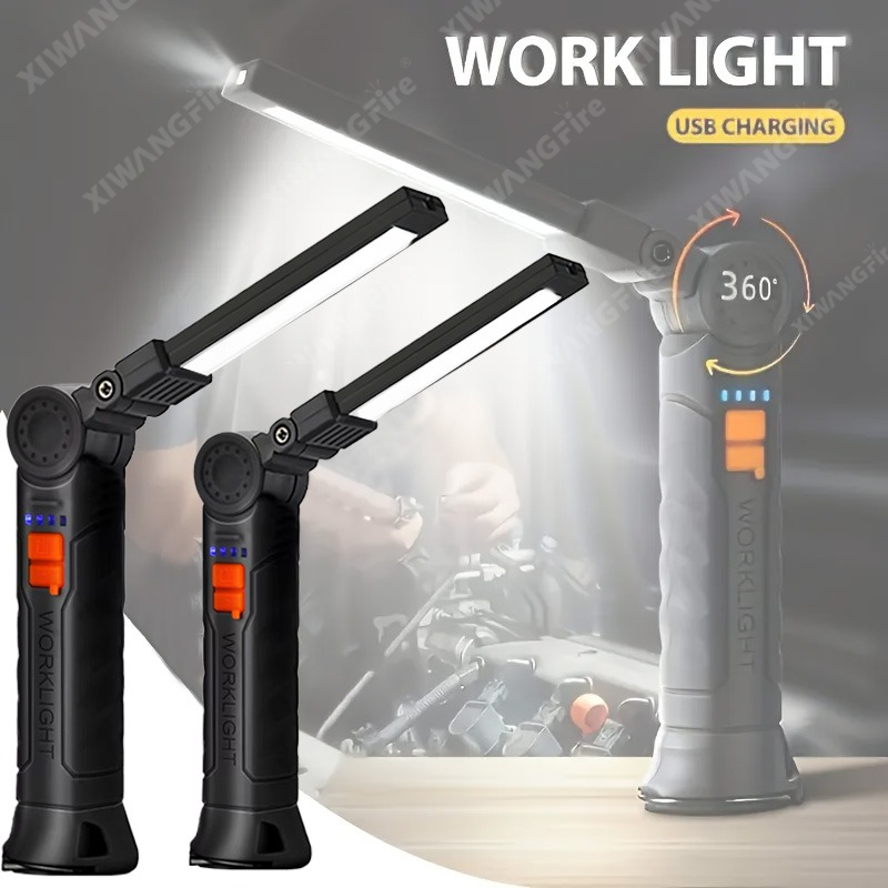 Linterna LED recargable, luz d - Outdoor Camping Accessories reseña y precio