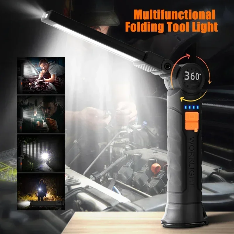 Linterna LED recargable, luz d - Outdoor Camping Accessories reseña y precio