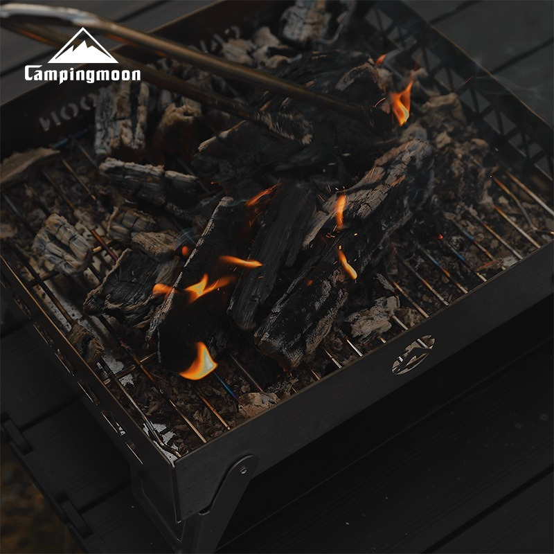 CAMPINGMOON MT-6-LT, Mesa de A - Outdoor Camping Fire Pit reseña y precio