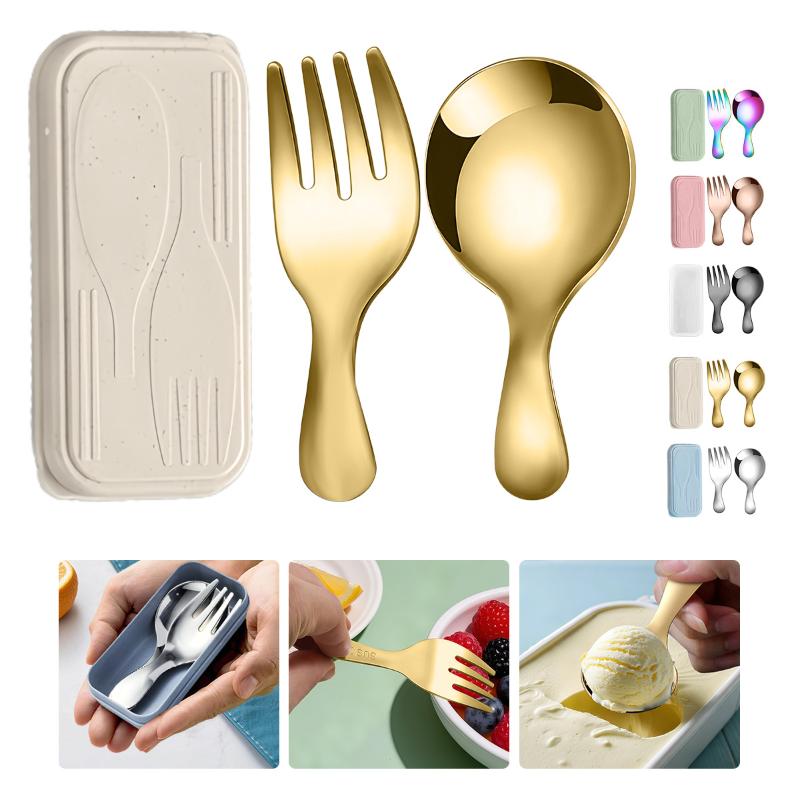 Juego de vajilla de acero inox - Outdoor Camping Cooking Set reseña y precio