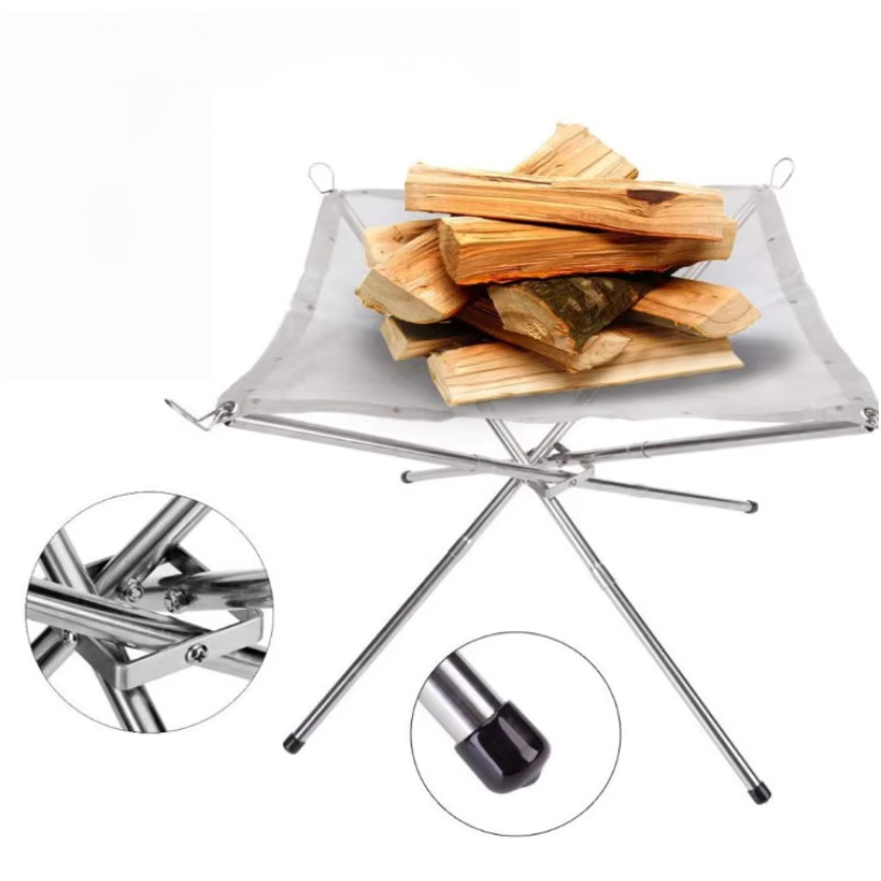 Soporte Plegable de Acero Inox - Outdoor Camping Wood Stove reseña y precio
