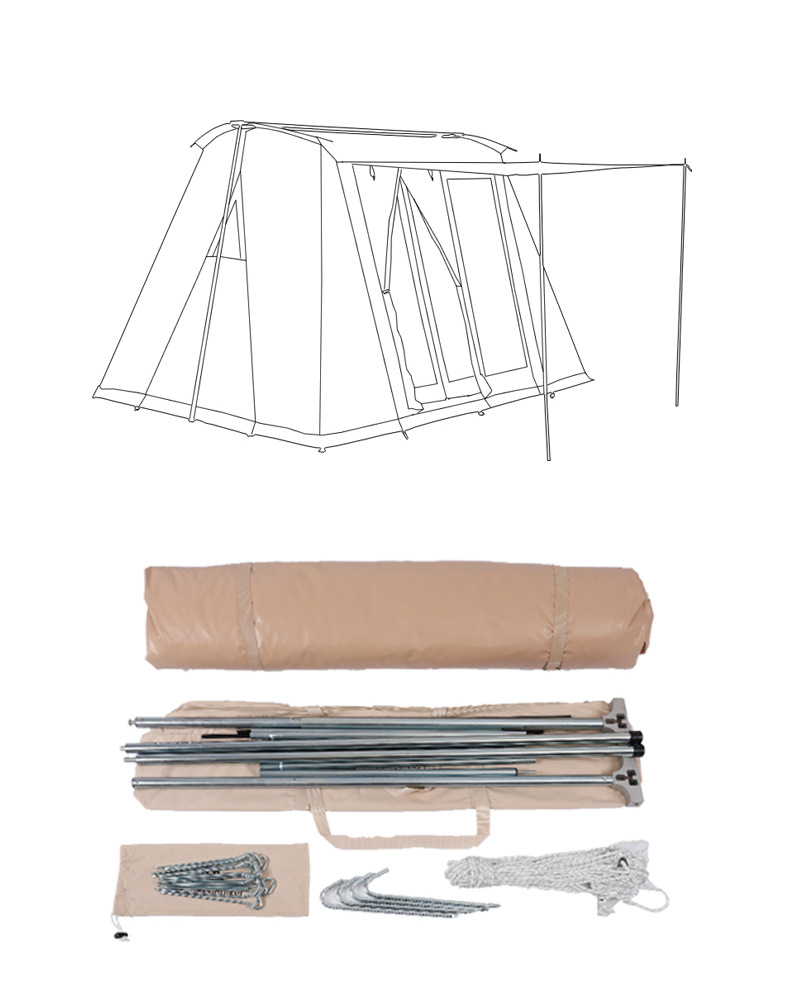 Mountainhiker-muebles de exter - Outdoor Camping Canopy reseña y precio