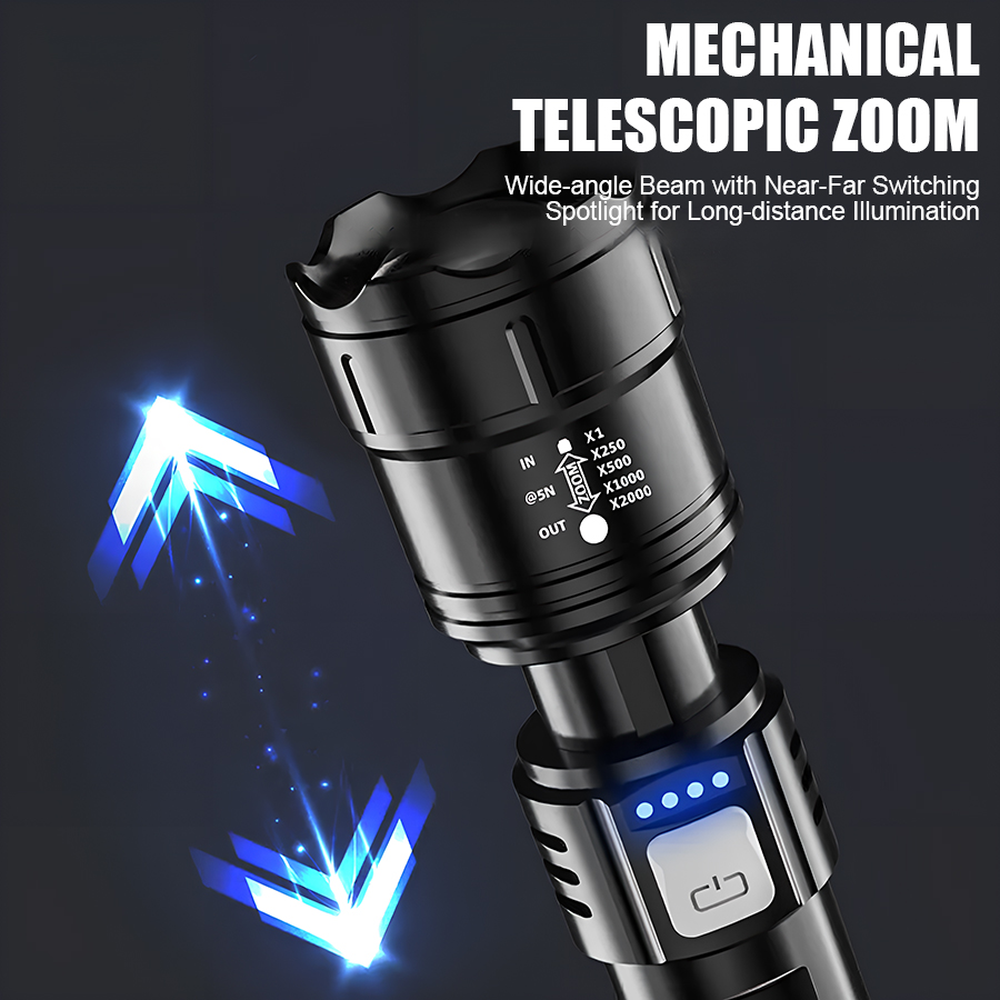 Linterna LED P50 de Alta Poten - Outdoor Camping Accessories reseña y precio