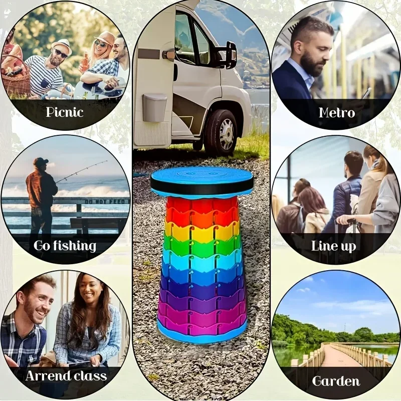 Taburete Telescópico Plegable  - Outdoor Camping Accessories reseña y precio