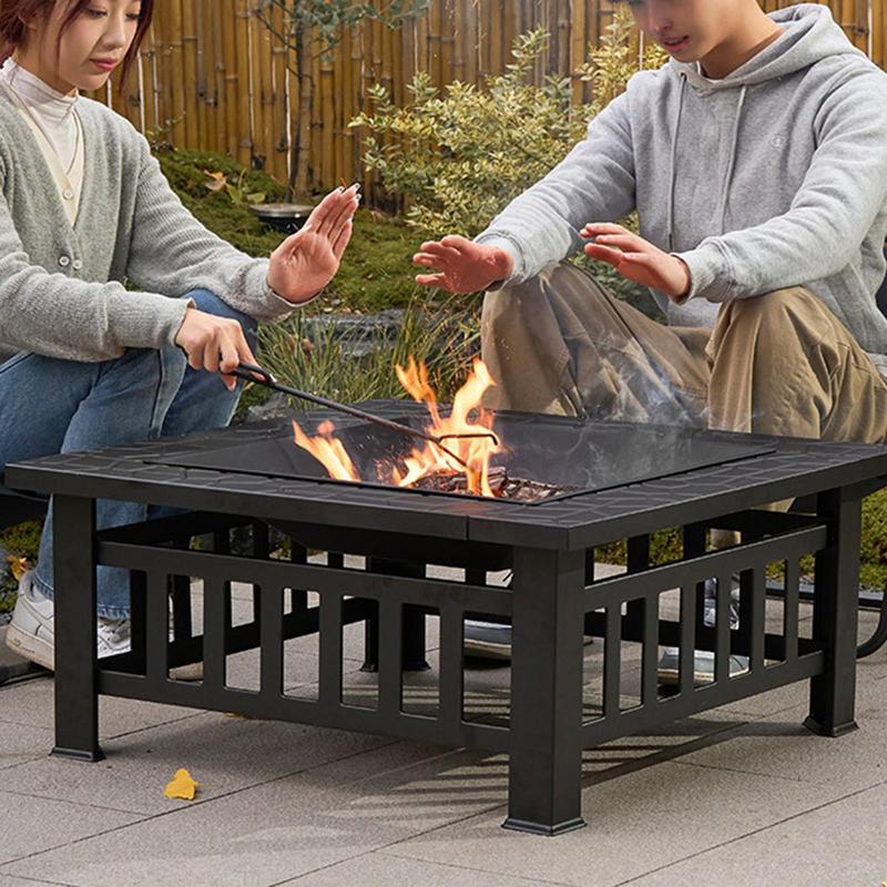 Estufa de leña para acampar, f - Outdoor Camping Wood Stove reseña y precio