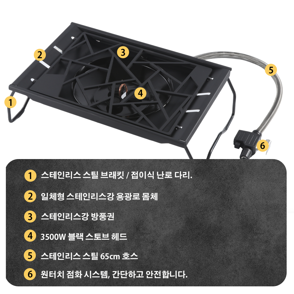 Estufa de Camping Pandatour IG - Outdoor Camping Fire Pit reseña y precio