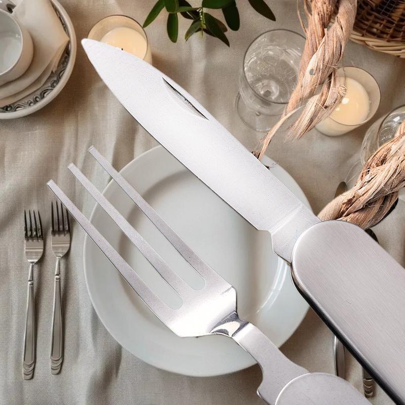 Juego de utensilios plegables  - Outdoor Camping Utensils reseña y precio
