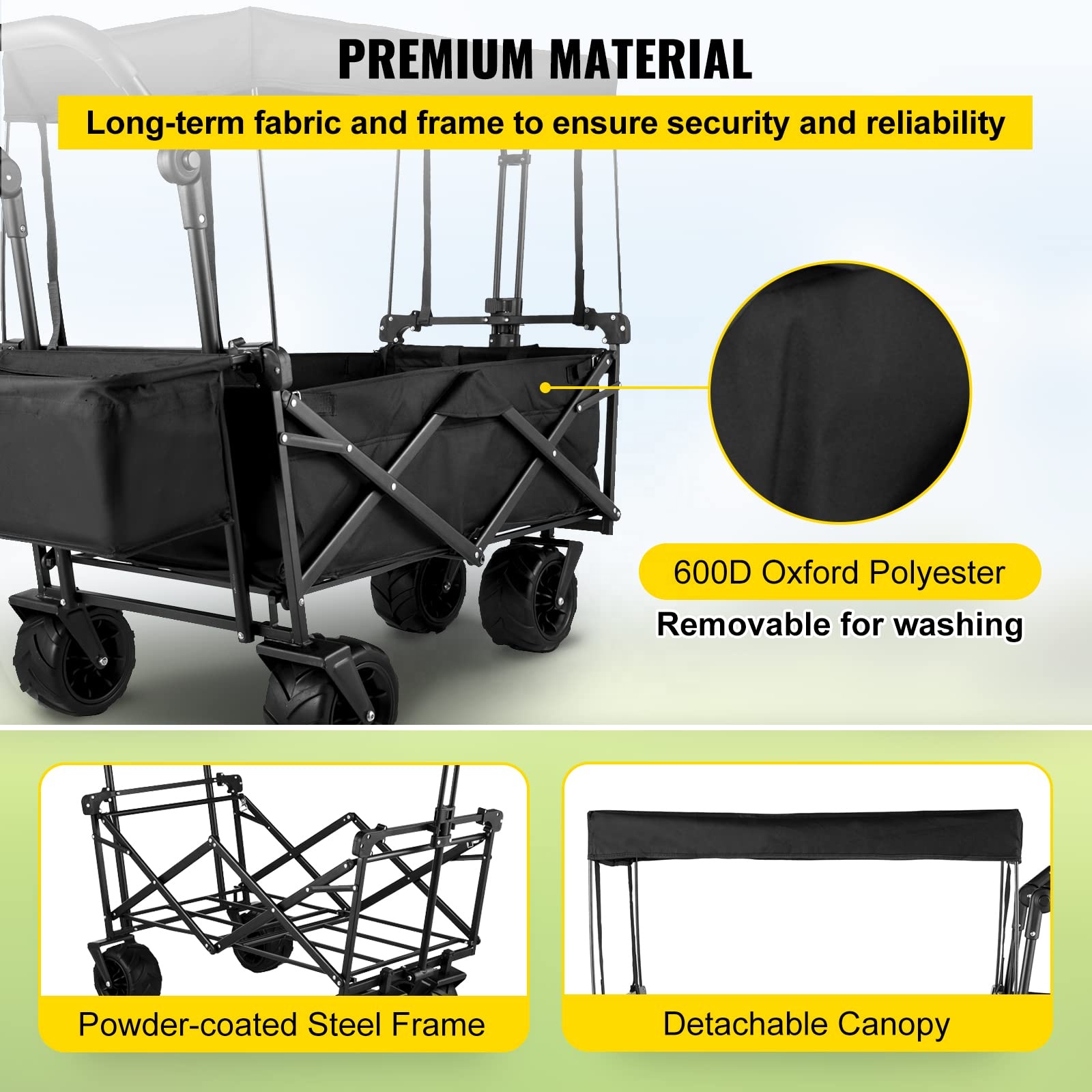 Carrito Plegable para Camping, - Outdoor Camping Canopy reseña y precio