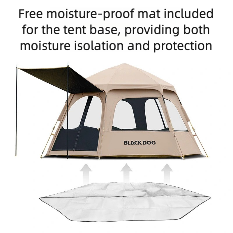 Carpa Hexagonal Blackdog para  - Outdoor Camping Dog Fence reseña y precio