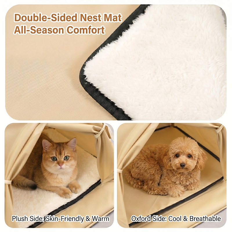 Cama Tipo Tienda para Mascotas - Outdoor Camping Dog Fence reseña y precio