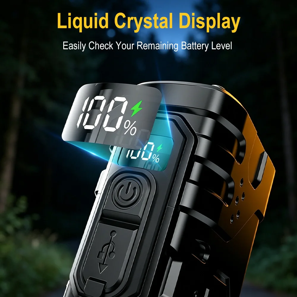 Linterna LED EDC de Manivela B - Outdoor Camping Accessories reseña y precio