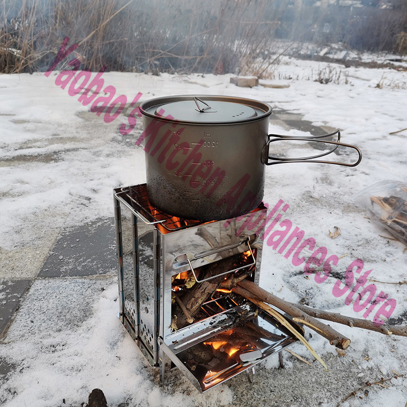 Estufa de Leña Portátil Desmon - Outdoor Camping Wood Stove reseña y precio