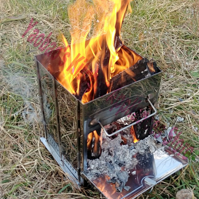Estufa de Leña Portátil Desmon - Outdoor Camping Wood Stove reseña y precio
