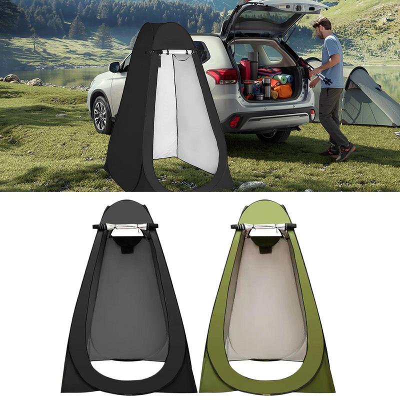 Tienda de campaña portátil par - Outdoor Camping Toilet Tent reseña y precio