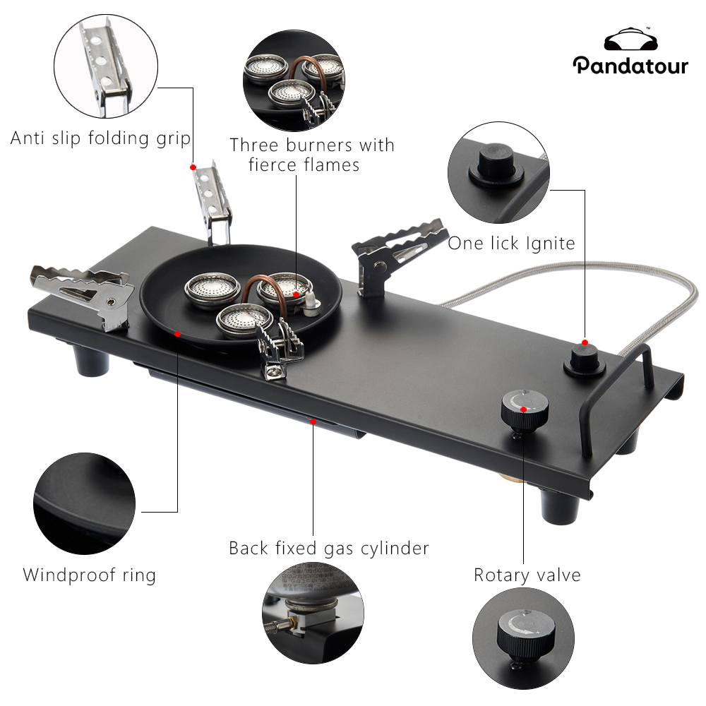 Pandatour Camping IGT 0.5UNT e - Outdoor Camping Fire Pit reseña y precio