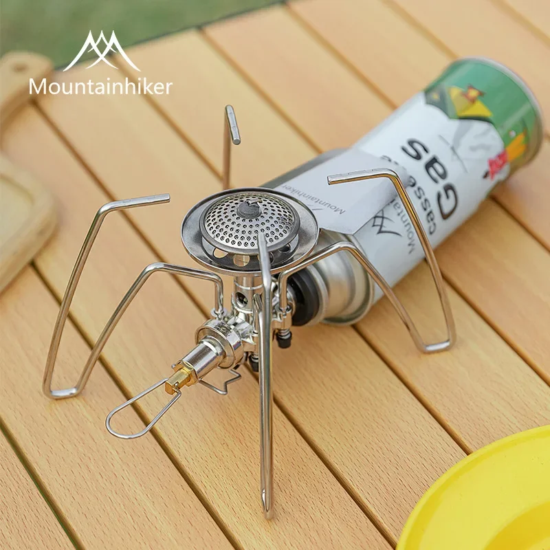 MOUNTAINHIKER-estufa de araña  - Outdoor Camping Wood Stove reseña y precio